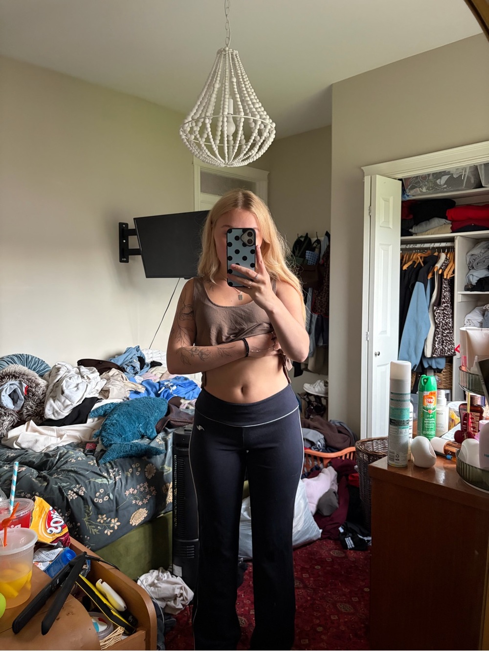 Athletic Works Black track pants